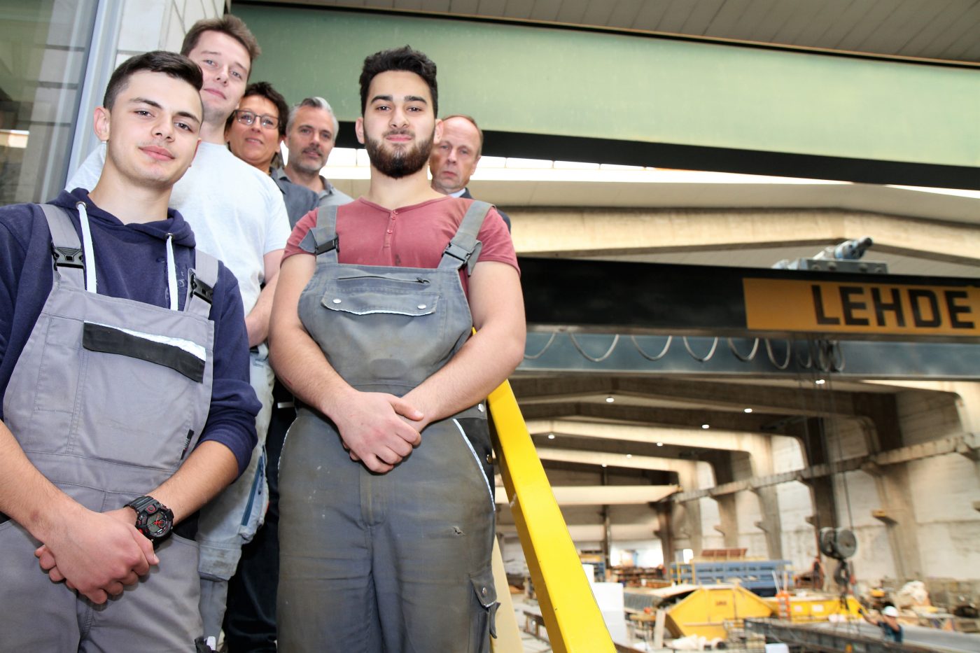 Lehde begrüßt drei neue Auszubildende - LEHDE